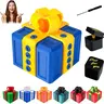 Gotcha Box Unisex Prank Toy Gift Box - PLA Plastic Colorblock, 3D Printed Screw Set, Pop-Out Surprise Finger Tools & Gadgets, Compact Desk-Ready Durable Lightweight Reusable Storage for Adult Birthday Halloween White Elephant Party Supplies