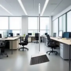 1 Commercial/Home Extended Squeegee Broom – Four-layer dense bristles, no shedding, suitable for homes, offices, warehouses, and factories.