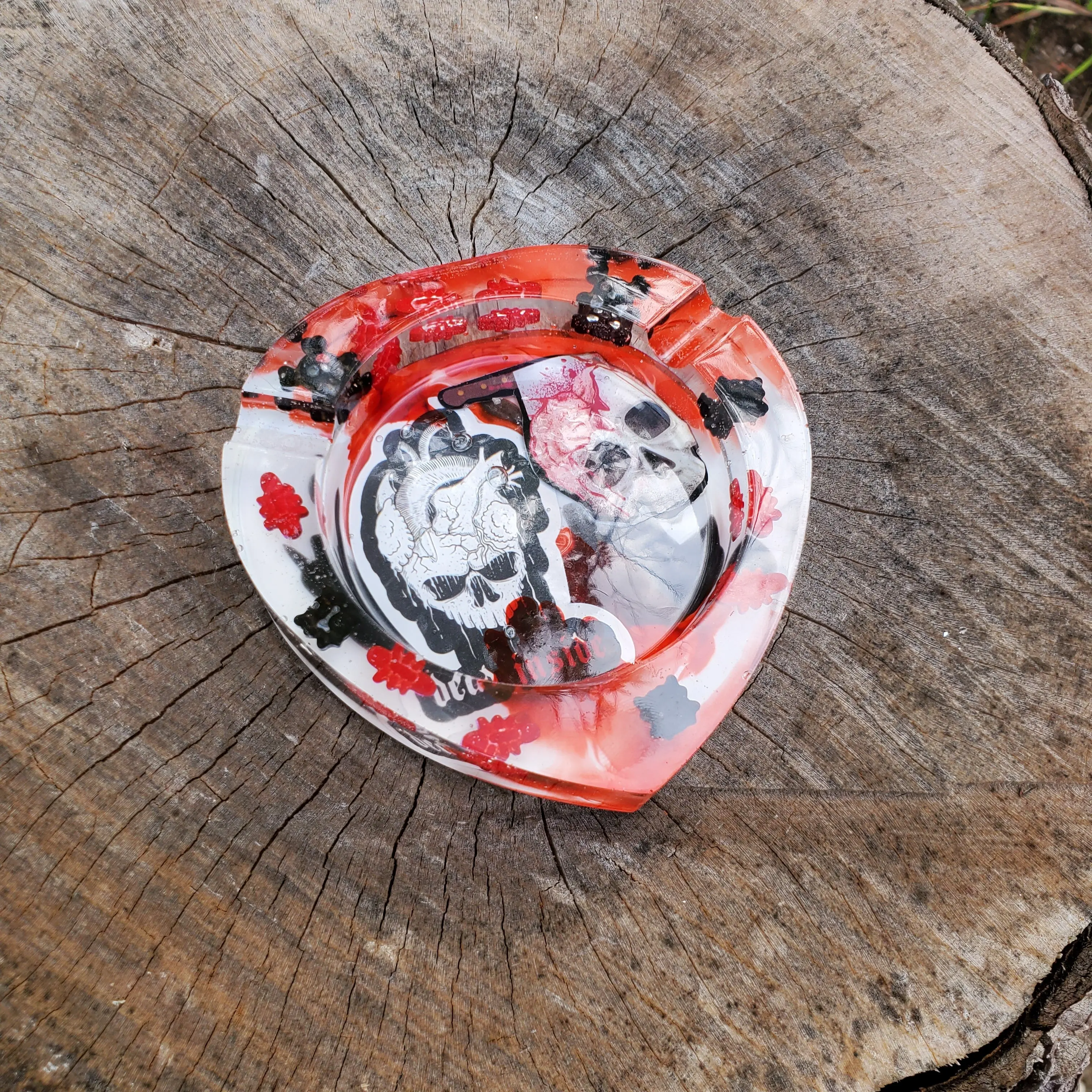 Bloody Skull Ashtray