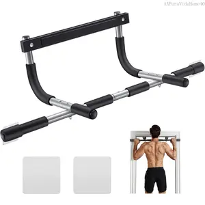 Pull Up Bar for Doorway |   Thickened Steel Max Limit 440 lbs Upper Body Fitness Workout Bar |   Multi-Grip Strength for Doorway |   Indoor Chin-Up Bar Fitness Trainer for Home Gym PortableAAPuraVidaHome40
