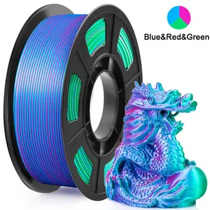 3D Printer Filament, 1.75mm Multicolor 3D Printer Consumables, 250g (0.55lbs) 3D Printing Consumables for 3D Printer & 3D Pen