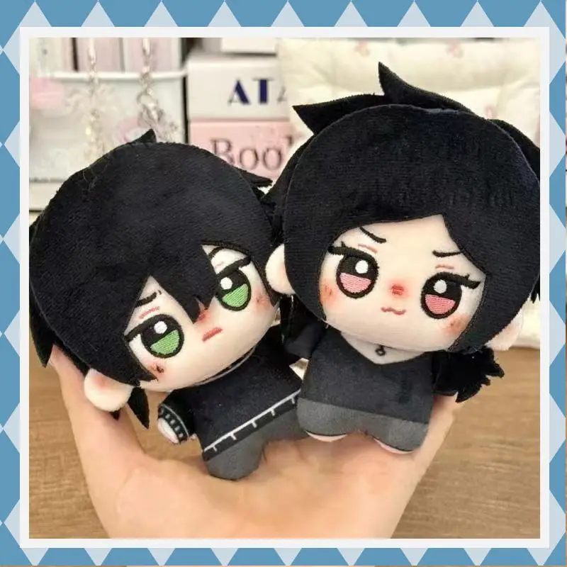 10cm Anime The Coffin of Andy and Leyley Soft Plush Keychain Collectibles, Cute Knapsack Ornament, Key Chain Charms, Stress Relief Toy, Birthday Gift