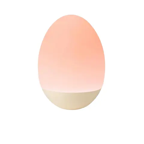 Egg Night Light for Nursery: Baby Night Lights Tap Lamp Stepless Dimming with Warm White and 7 RGB Colors Rechargeable Portable for Infant and Kids Bedroom Breastfeeding Sleep Aid
