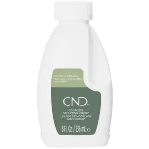 CND Odorless Sculpting Liquid 8 fl oz. - Fragrance-Free for Precise Sculpting Designs