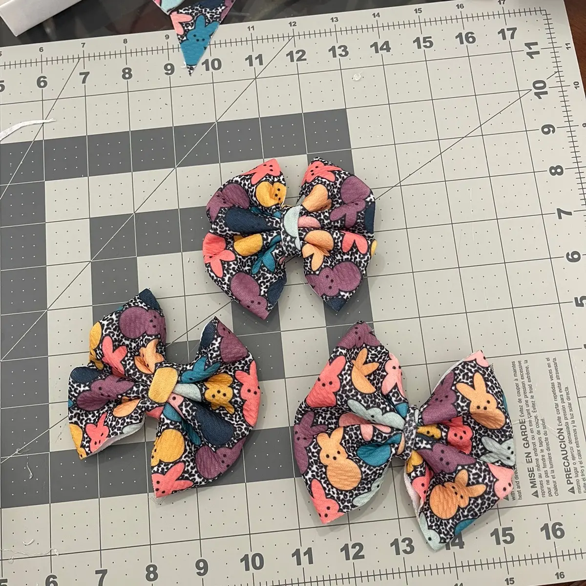 Easter bunny bow