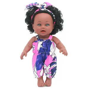 11 Inch/28-30cm  Doll, Realistic Reborn Doll With Doll Accessories, Suitable For Children 3 Years Old And Above, Curly Hair, Can Be Used As Birthday Gift