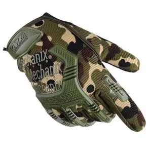 Men's Tactical Mechanic Gloves - All Seasons, Breathable, Shockproof, Touchscreen-Compatible Hand Protection Gloves for Outdoor Work & Shooting,summervibes