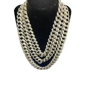 Gold Finish Diamond Chains - Classic Design with Smooth Finish and Secure Clasp