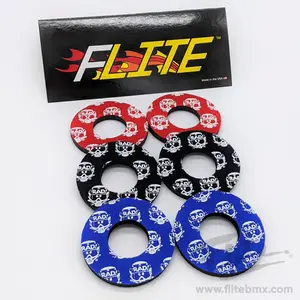 Grip Donuts - Radical Rick Helmet - for BMX/MX by Flite