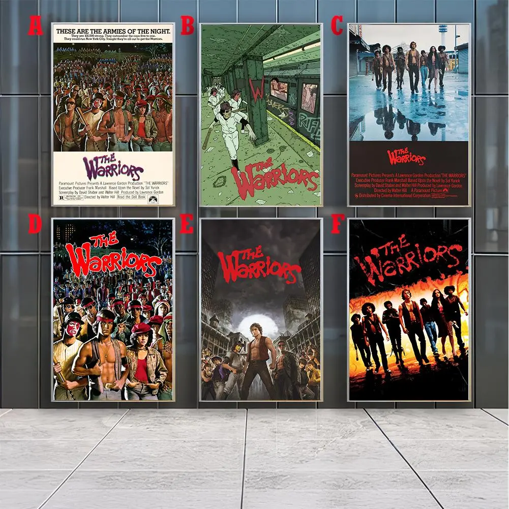 Set 9 The Warriors (1979) Classic Movie Poster Wall Art HD Print Unframed Aesthetic Room Home House Modern Wall Decor Trendy Gift.