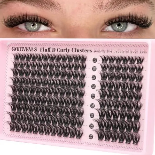 Goddvenus Filter Lash Clusters Russian Volume Eyelashes Clusters