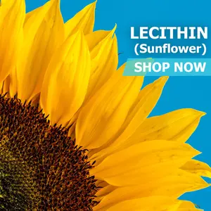 Lecithin Powder (Sunflower) Healthcare Dietary Vitamin Supplement Fitness