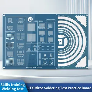 JTX JT-6 Mirco Soldering Test Practice Board Practice Chip Soldering Iron Solder Flying Line Mobile Phone Repair Tools