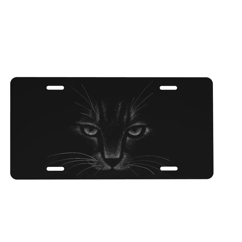 BLACK CATS 1982 U.S.A. TOUR プレート cat front license plate - TikTok Shop