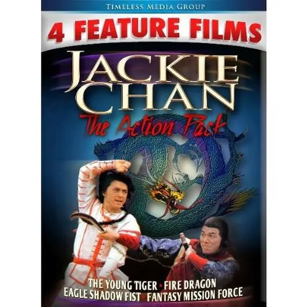 USED Book - Jackie Chan: The Action Pack (DVD) - english