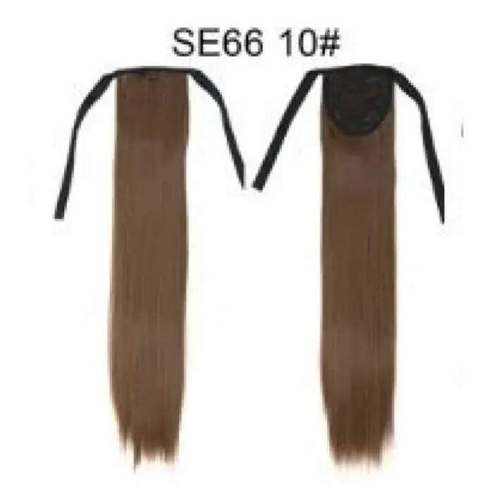 Long Straight Wig Ponytail - Natural Look Volume & Length