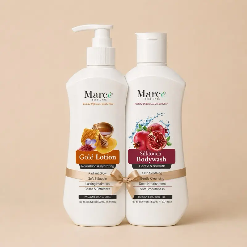 Golden Touch Body Set / Body wash & body lotion