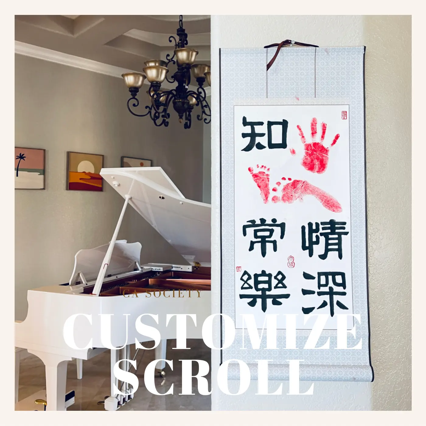 Custom Write Your Chinese Name in Professional and Unique Chinese Calligraphy On Scroll