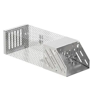 iMountek Automatic Continuous Rat Trap Single Door Mouse Cage Humane Live Animal Trap Cage Indoor Outdoor for Small Rodents Mice Voles day spotlight