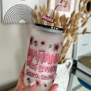 16oz bichota glass cup