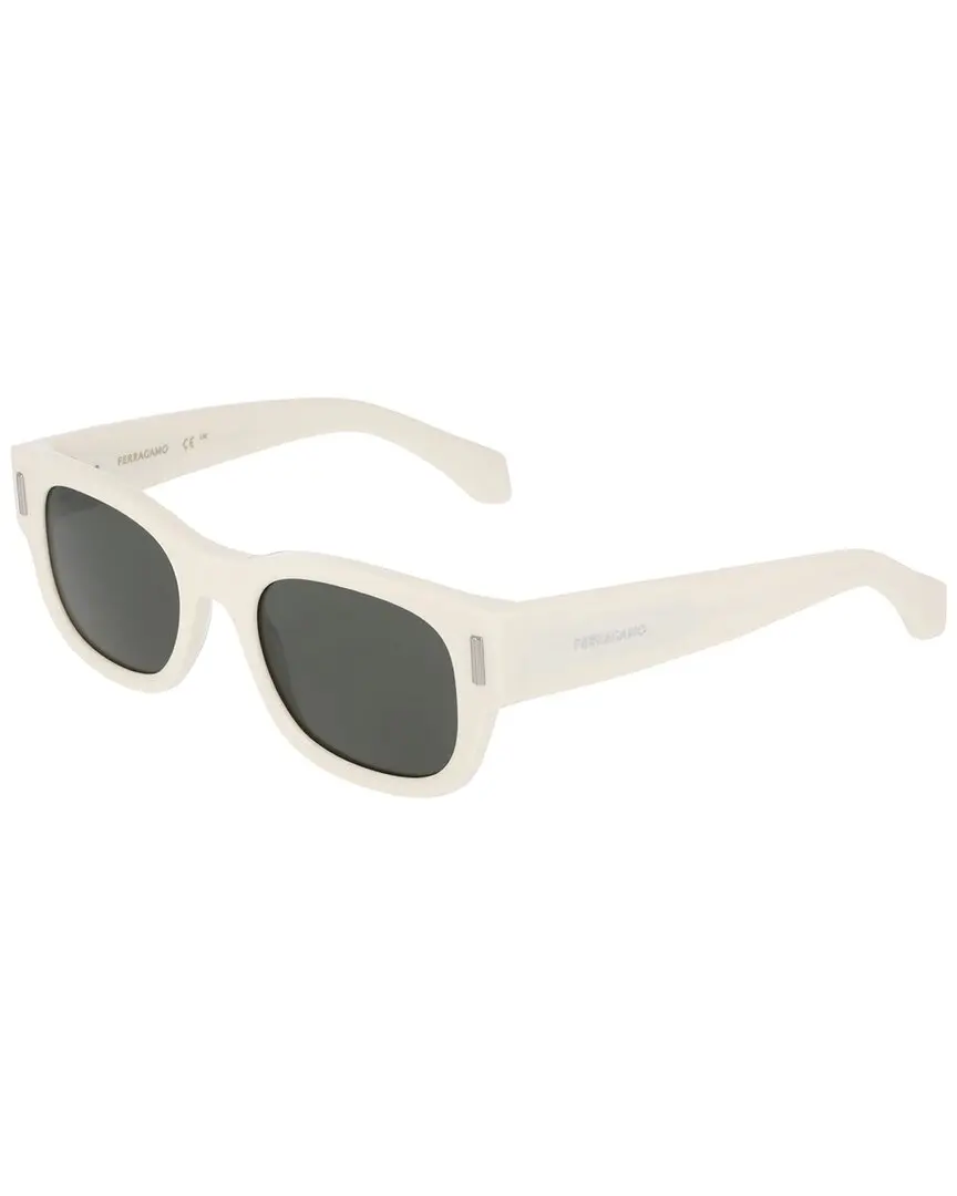 Ferragamo Men's Classic Logo 51mm Sunglasses