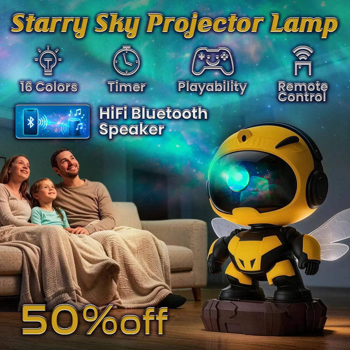 Galaxy Projector,Star Projector,home accessory,home decor,mothers day gift,girls,mother gifts,Moon Rover,Astronaut,Gift for Kids,Night Light,Bluetooth Speaker