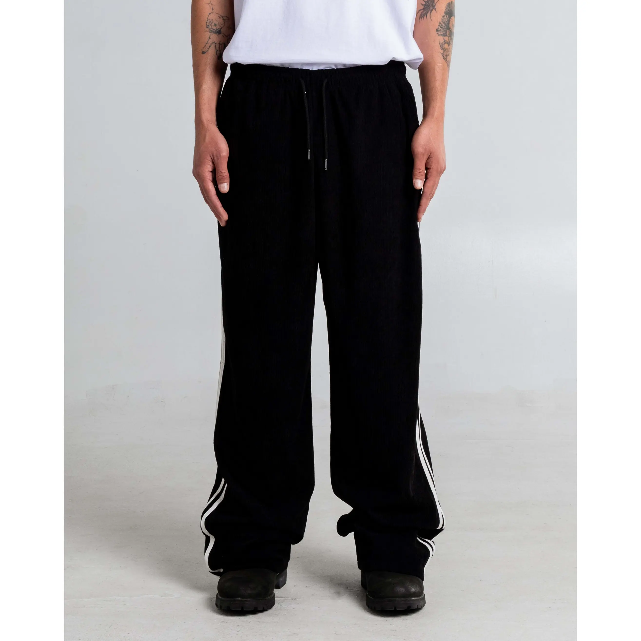 Striped Corduroy Trainers
