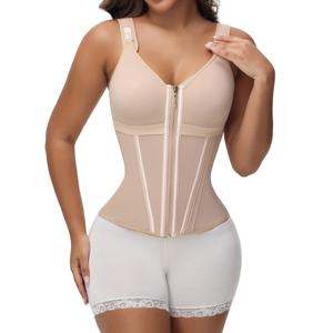 SHAPSHE Waist Shapewear for Women with Bra Girdle Workout Shapewear with Adjustable Shoulder Strap
