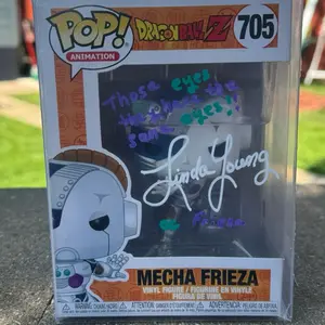 Funko Pop! Animation Mecha Frieza 705 - Signed by Linda Young - Limited Edition