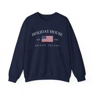Holiday House The Last Great American Dynatsy Crewneck, Inspired Folklore Rhode Island Sweatshirt, Folklore Gifts for Fans