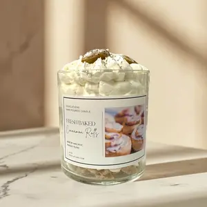 Doodlations Boutique Candle | Cinnamon Bun