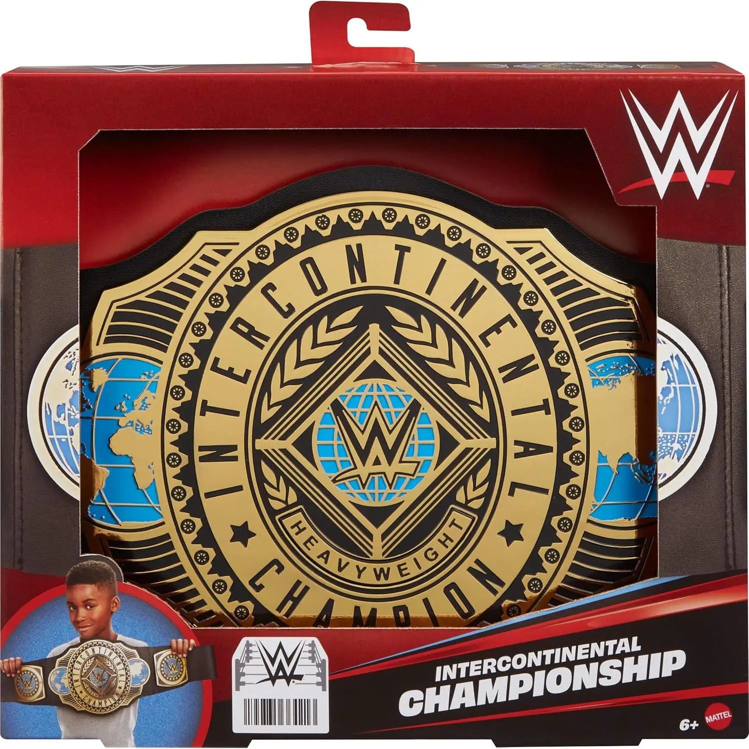 Mattel - WWE Replica INTERCONTINENTAL CHAMPIONSHIP BELT [JLH37]