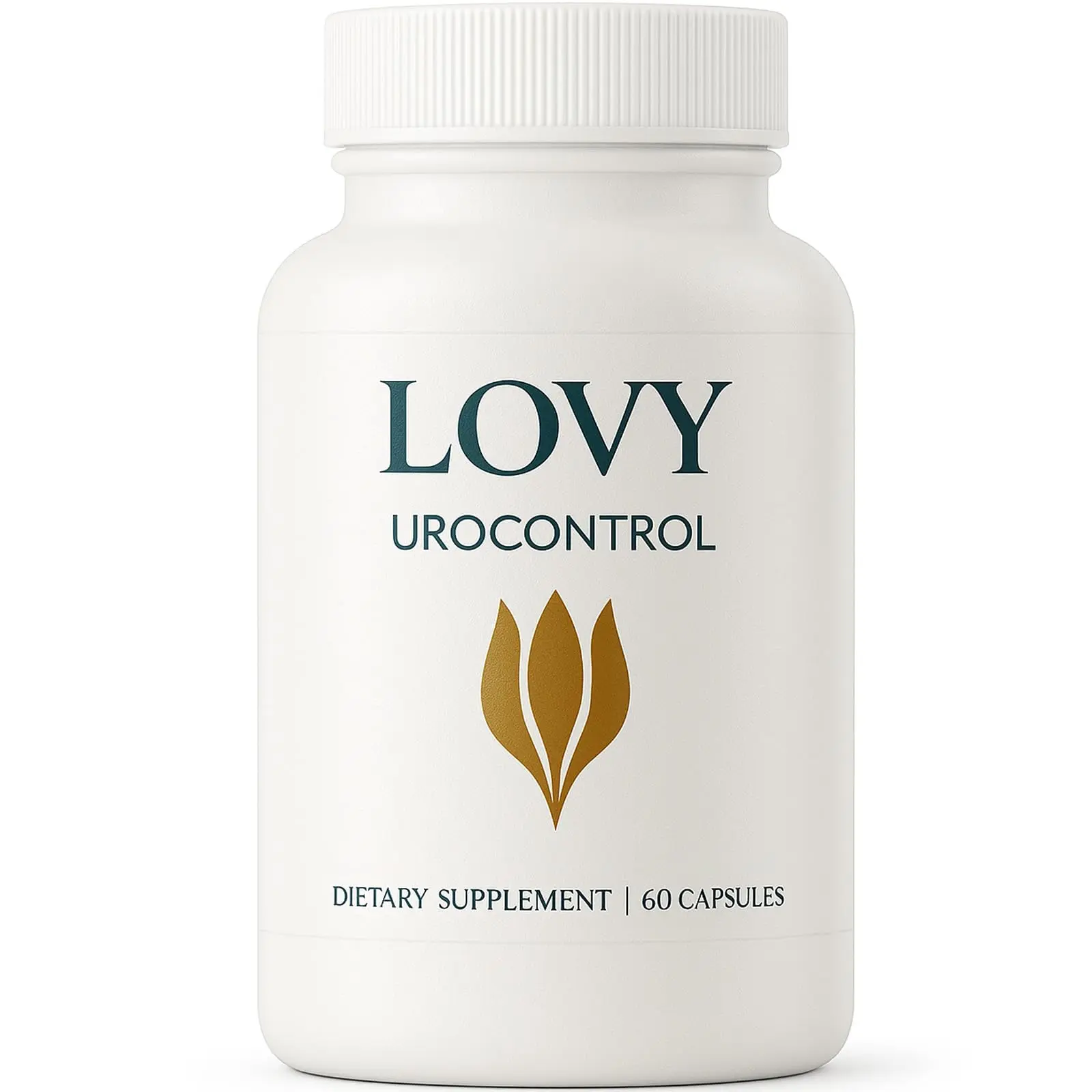 Lovy Urocontrol Capsules, Bladder Health Supplement with Cranberry, Pumpkin Seed, Magnesium & Sea Buckthorn, 60 Count