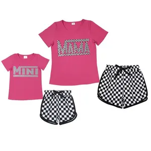 MAMA & MINI Chessboard Chic! Summer Sets for Trendy Duos