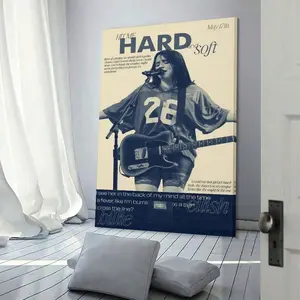 1PC Billie Inspired Digital Eilish Poster |   Alternative Pop Art Print |   Aesthetic Wall Art |   Instant Download |   Billie Fan Gift