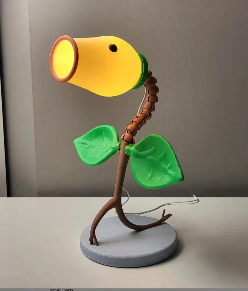 Bellsprout plant lamp from Pokémon