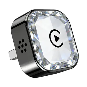 【SpringGlowUp】MAKASRI 2026 New Wireless CarPlay Adapter - iPhone & Android Compatible with Fast, Hands-Free Calling