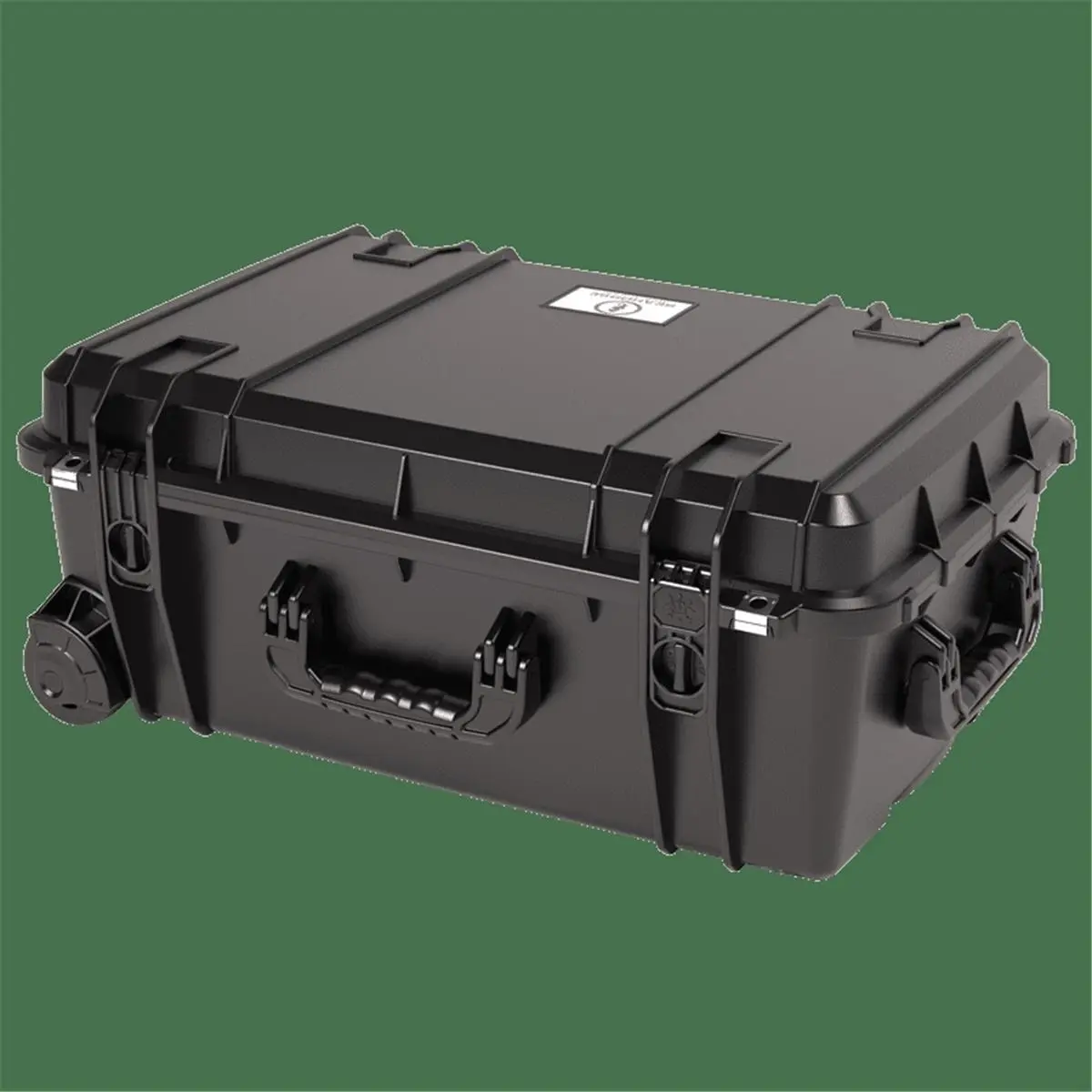 212 MAIN Seahorse Tool Case - Black, Watertight, Made in America Portable Storage Organizer with Wide Cloth Tie, 13 lbs Capacity, 22.1" x 13.5" x 8.50" for Tools & Hardware, Airtight