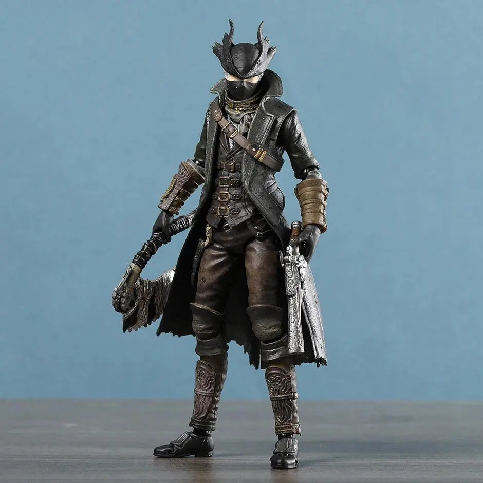 Bloodborne Hunter Figma 367-DX Action Figure Doll Handmade Model