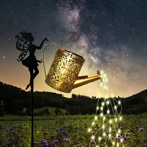 Solar Watering Can with Lights, Large Hanging Solar Lights Outdoor Waterproof ,Fairy Solar Lights Garden Decorative  for Outside,Patio Yard Porch Lawn Landscape Birthday Gifts for Mother's Day