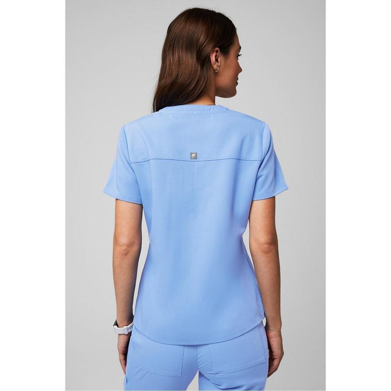 Fabletics Women's Vital 1-Pocket Scrub Top Clothing