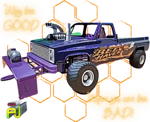 4wd Pull Truck - Ms. Bee Haven