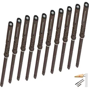 (10 Pieces) Floating Shelf Brackets Heavy Duty Wood Invisible Shelf Brackets with Screws,DIY Adjustable Hardware Blind Supports Shelves 120LBS