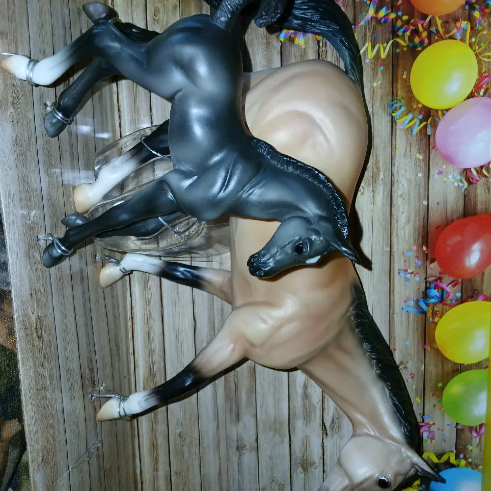 Breyer colt and stallion horses