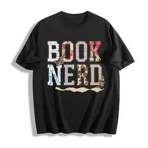 Book Nerd PRINTED Vintage T-shirt Retro Bookish Trendy Lover Retro Tee Trendy For Booktok Librarian Gift Idea Bookish