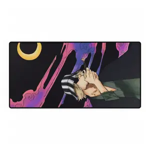 Bleach Anime Desk Mats for Manga Fans, Kisuke Urahara Design, Shonen Anime DeskMat, Gaming Keyboard Mouse Pad, Game, Anime, Desk Mat Gaming Gear for Work Game Office Home, Gift for Friends (NO RGB LED)