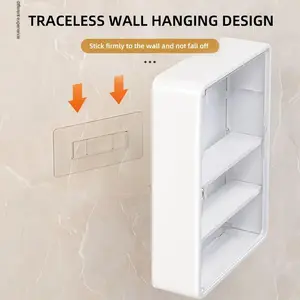 Wall Mounted Display Storage Box, Dustproof Collectible Figure Display Rack, Home Organizer for Anime & Collectors, Gift for Fans & Collectors