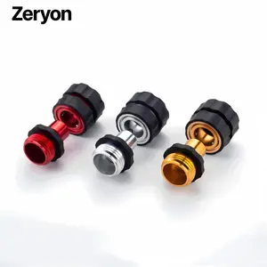Zeryon Garden Hose Quick Connect Fittings – Rust-Proof, Fits Standard US 3/4” Hoses, Thickened Washer for No Leaks, Connect in Seconds, No Tools female hose fitting swivel m22
