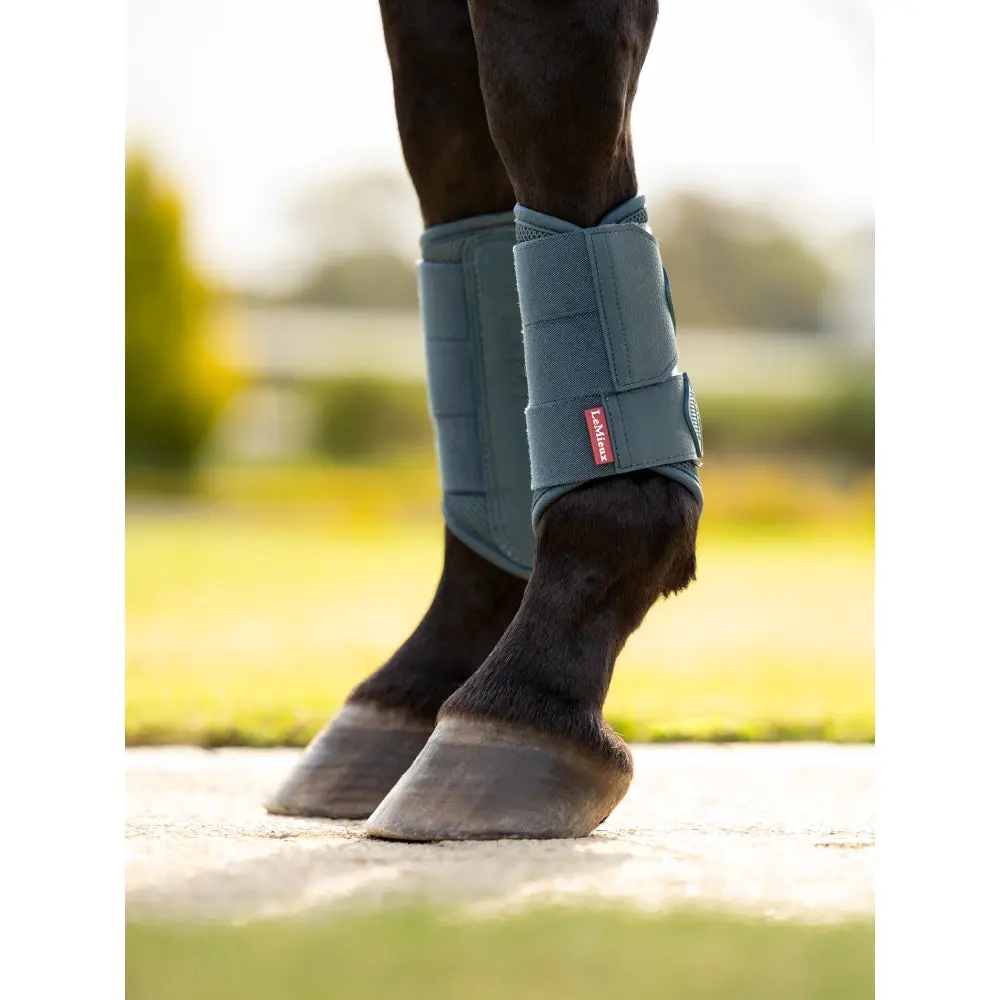 IT08312 LeMieux Arika Mesh Brushing Boots - Jungle