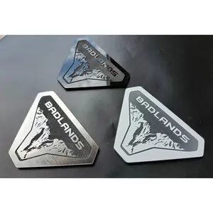 Custom Badlands Fender Emblem Badge Logo for Ford Bronco Offroad SUV 4x4